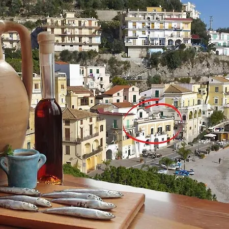 Casa Del Pozzo Sulla Spiaggia Cetara Exterior foto